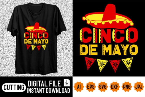 Cinco De Mayo Nacho Shirt Design: A Festive Embroidery Choice