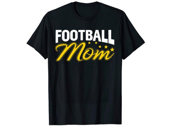 Football Mom Graphics: T-Shirt Designs for Local Branding
