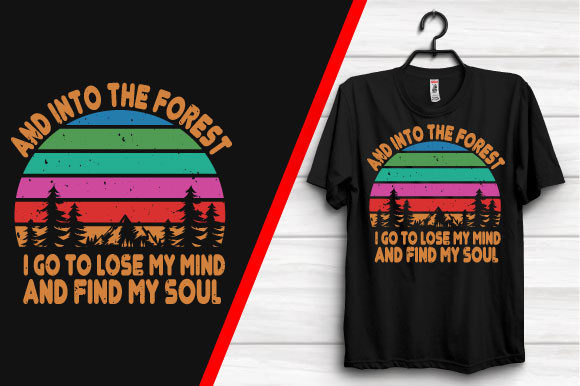 Hiking T-shirt Design SVG: Graphics for T-Shirt Designs