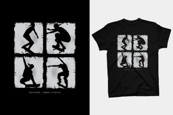 Skateboard T-Shirt Designs: A Must-Have Graphics Asset
